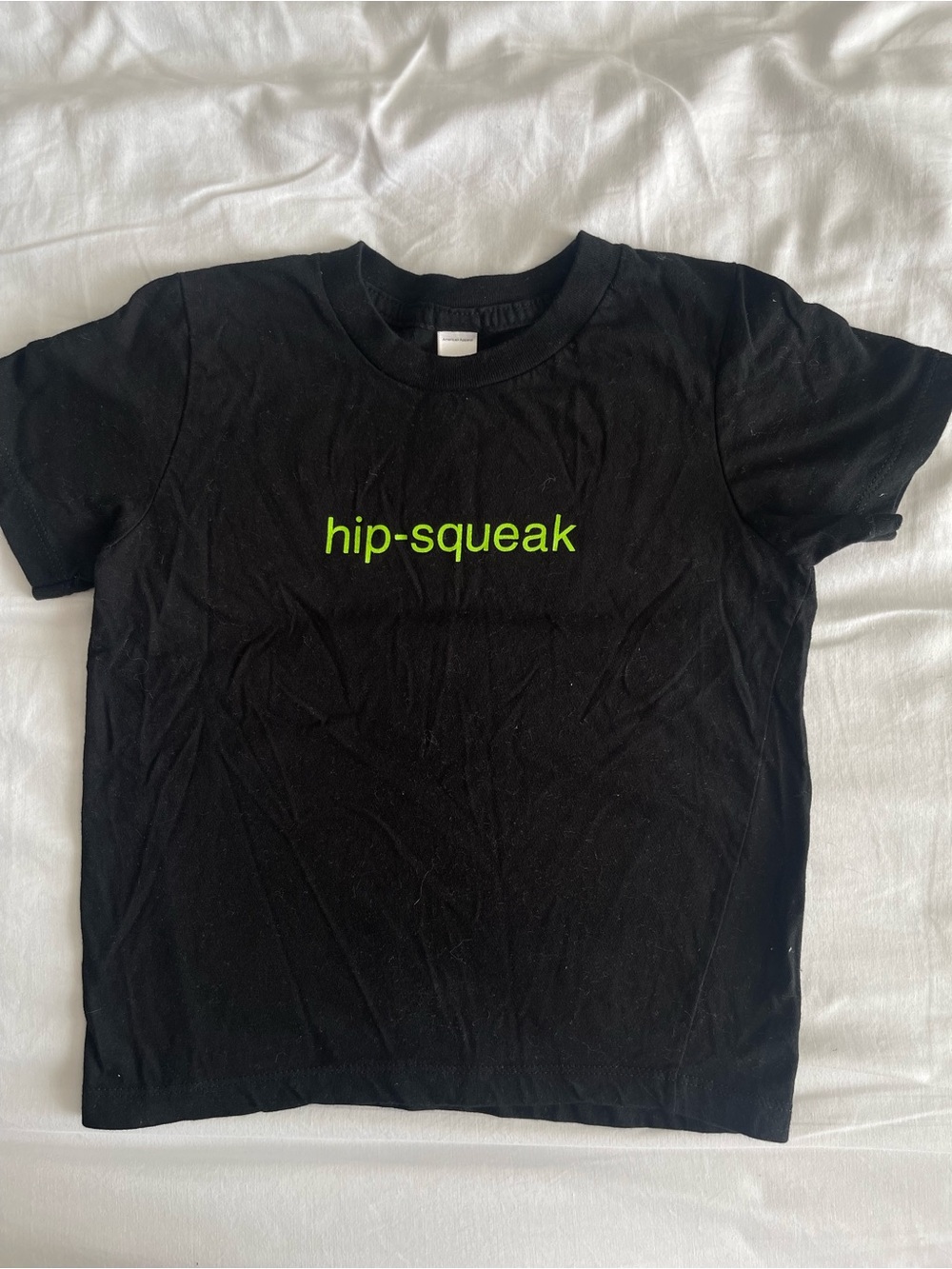 American Apparel Kids Black T-shirt
